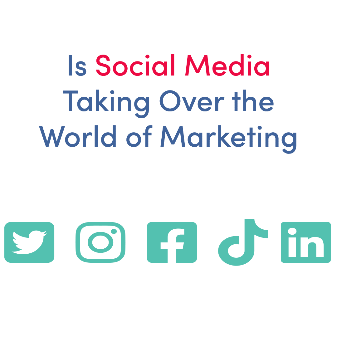 Is Social Media Taking Over the World of Marketing? Icons of Instagram, LinkedIn, Twitter, Facebook and TikTok